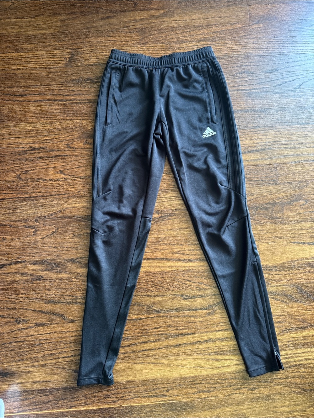 Adidas Women Black Performance Joggers with Logo